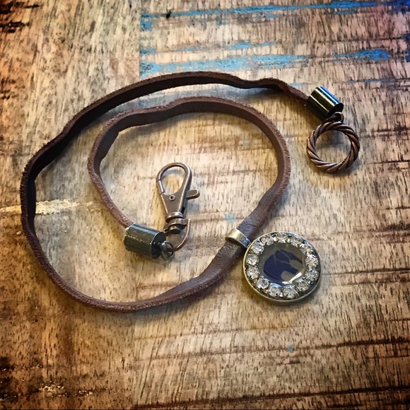 CONVERTIBLE Boho Elephant Necklace/Wrap Bracelet - Picture 1 of 7